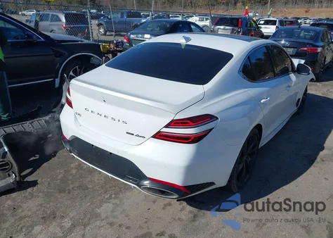 2022 Genesis G70 3.3T Awd из США, поврежденный, VIN KMTG54TE3NU085397